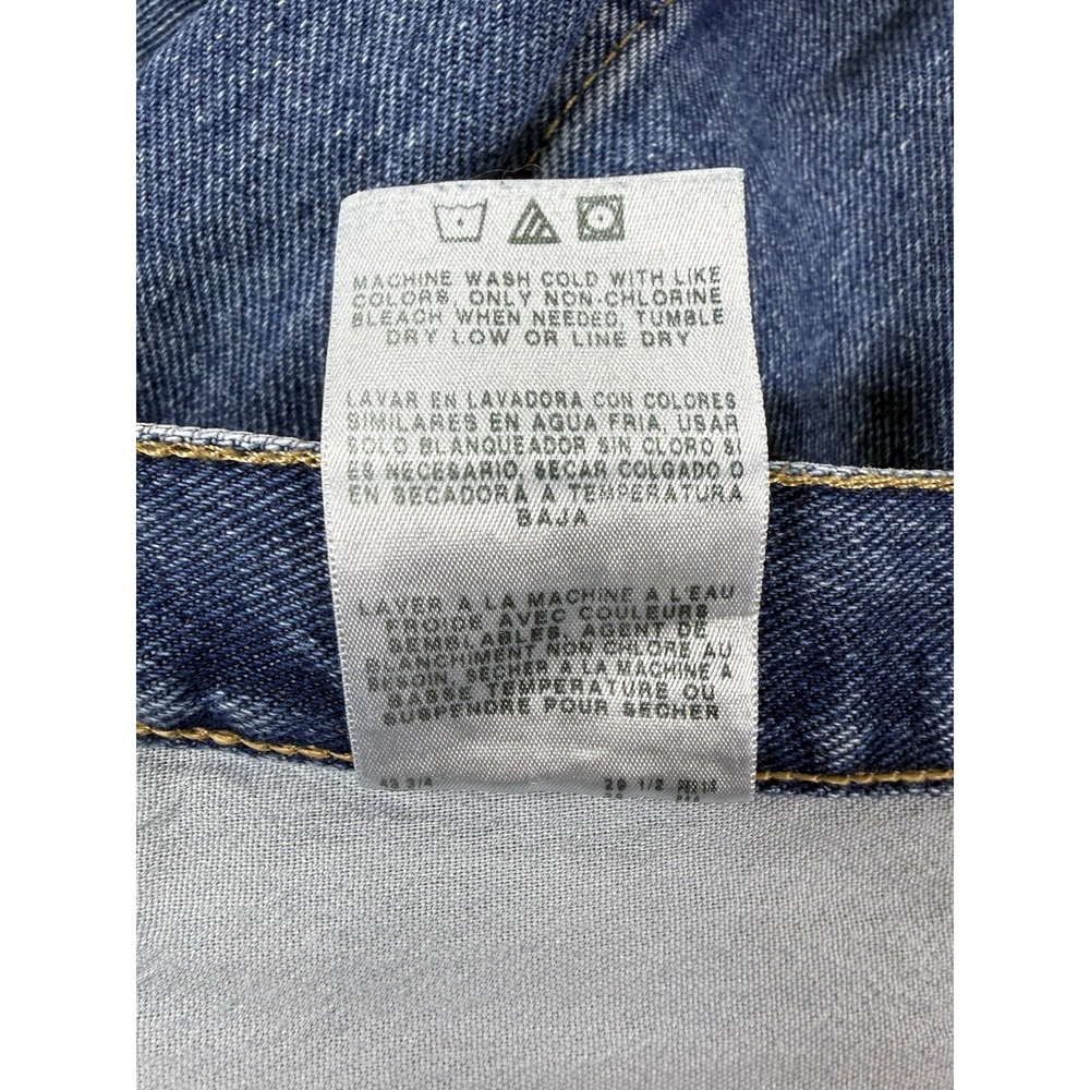 Wrangler Jeans Men's 40X29 Blue Denim Medium Wash Rugged Wear Embroidered W - Picture 11 of 12